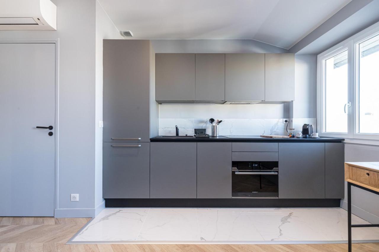 1 Su Ede - Dernier Etage Ascenseur - 1 Min Plage Et Zone Pietonne 니스 외부 사진