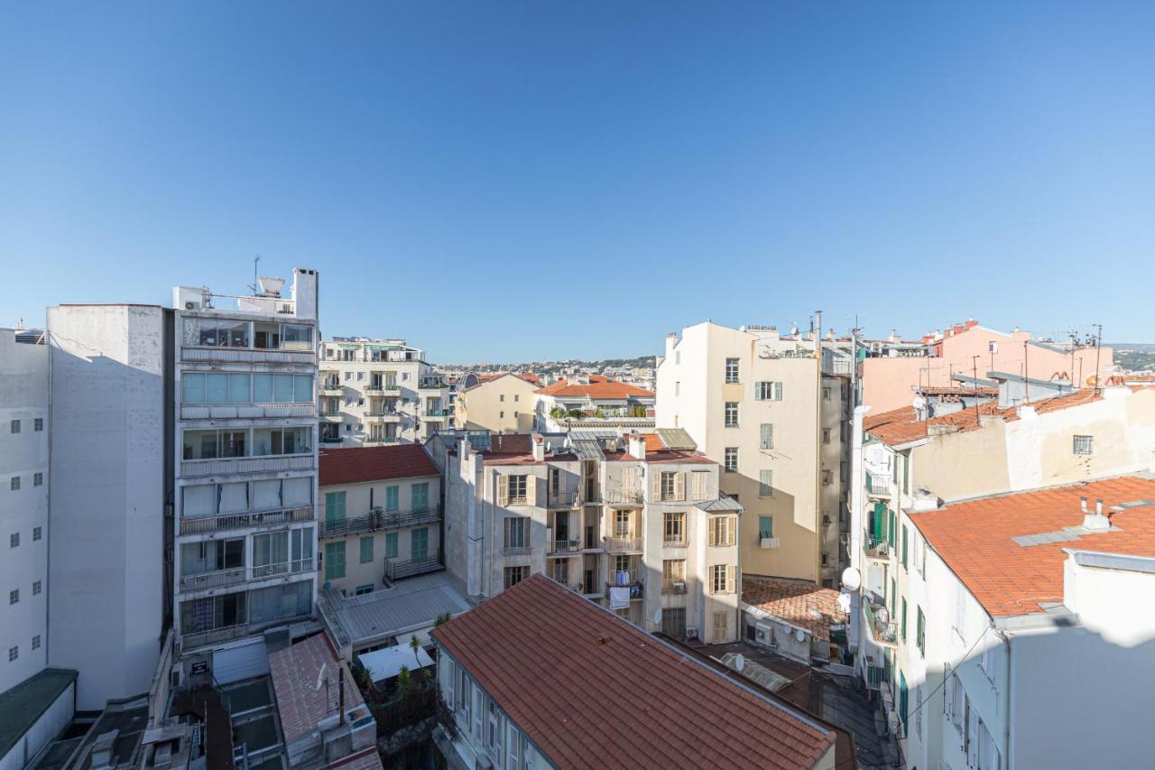 1 Su Ede - Dernier Etage Ascenseur - 1 Min Plage Et Zone Pietonne 니스 외부 사진